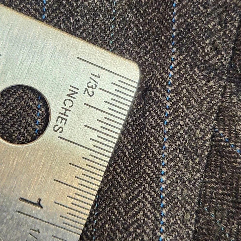 Tonello Men Blazer Jacket IT 56 US 46 Wool Cashmere Pinstripe Made in Italy